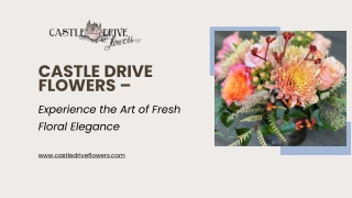 Castle Drive Flowers – Experience the Art of Fresh Floral Elegance