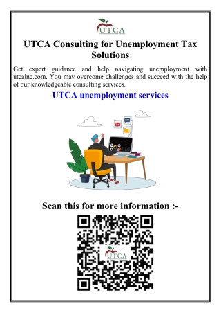 UTCA Consulting for Unemployment Tax Solutions