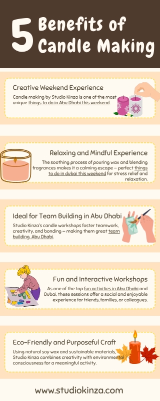Candle Making by Studio Kinza | Fun Activities & Team Building in Abu Dhabi & Du