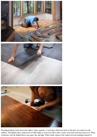 Flooring Repair: When Subfloor Replacement Is Necessary