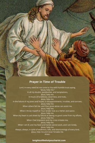 Overcome Hardship with Prayer: Free Catholic Prayer Guide PDF