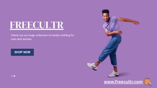 Freecultr – Simple, Stylish, Sustainable