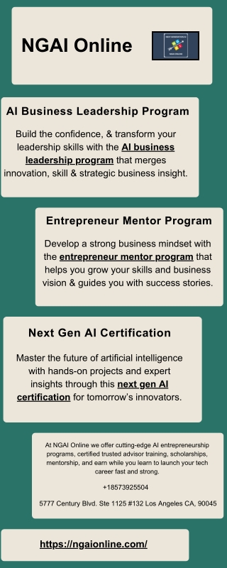 AI Business Leadership Program