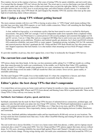 Best and Cheapest VPN Services: Our 2025 Editor’s Picks