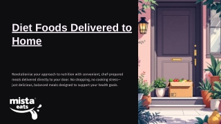 Diet Foods Delivered to Home