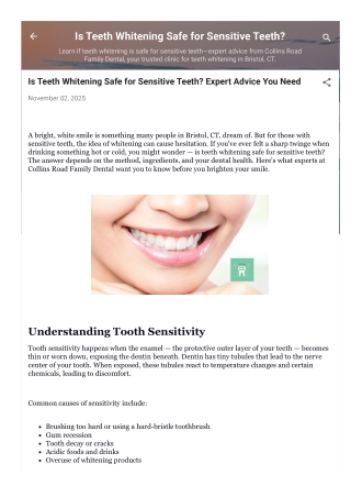 Teeth Whitening in Bristol CT