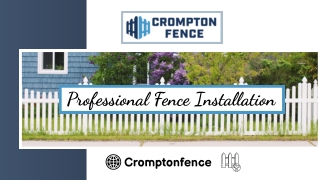 Chain Link Fence Installers - Crompton Fence
