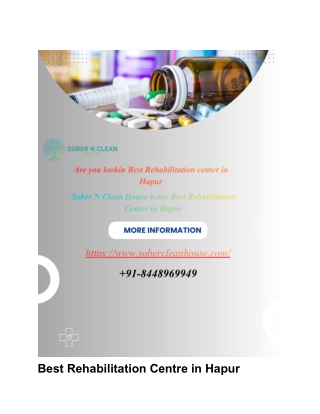 Best Rehabilitation Centre in Hapur