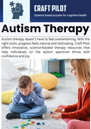 Autism Therapy