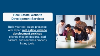 Real Estate Website Development Services