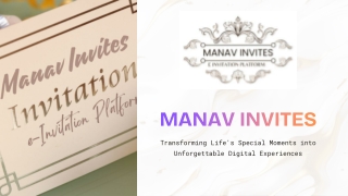 Manav Invites - Ready to Create Your Perfect Invitation