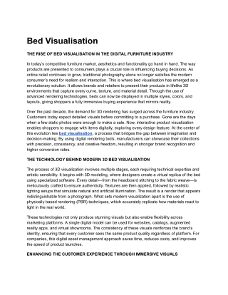 Bed Visualisation