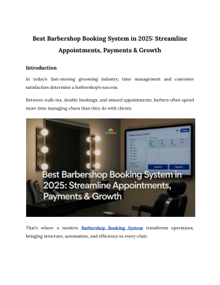 Best Barbershop Booking System in 2025_ Streamline Appointments, Payments & Growth