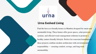 Best Eco Friendly Homes in Mumbai