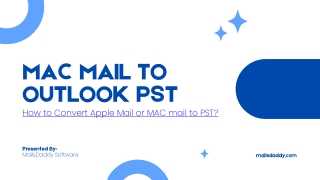 Professional tool to Convert and Open MAC mail to PST