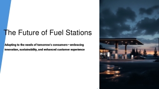 Sustainable Innovation: The New Age of Fuel Stations