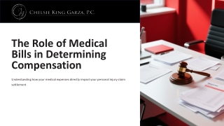 The Role of Medical Bills in Determining Compensation