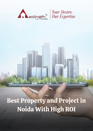 Best Property and Project in Noida With High ROI