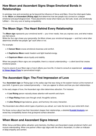 The Power of Synastry in Relationships | Horoscope Matching Guide