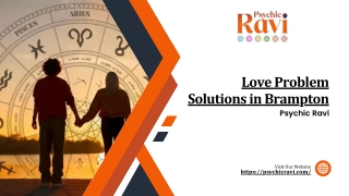 Love Problem Solutions in Brampton