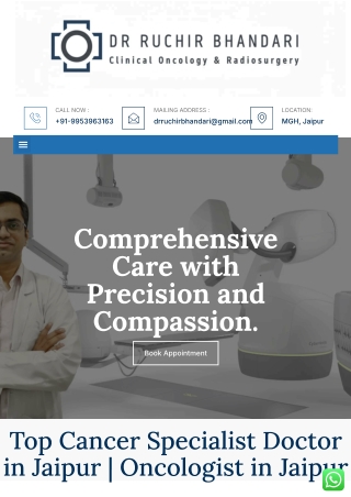 Cancer Treatment Doctor in Jaipur