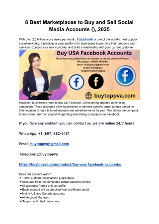 8 Best Marketplaces to Buy and Sell Social Media Accounts (),,2025