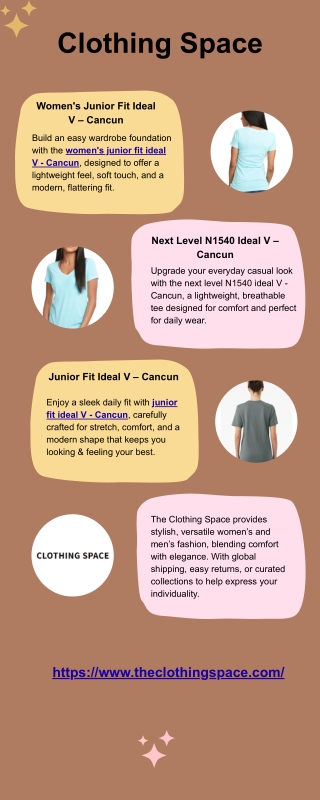 Women's Junior Fit Ideal V – Cancun