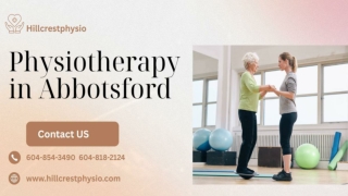 Physiotherapy in Abbotsford - Hillcrestphysio