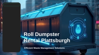 Roll Dumpster Rental Plattsburgh:  A Complete Guide