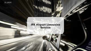 Luxury JFK Airport Limousine Rides