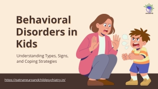 Addressing Childhood Behavioral Disorders with a Child Psychiatrist In Patna