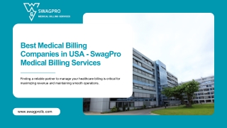 Best Medical Billing Companies in USA  SwagPro Medical Billing Services