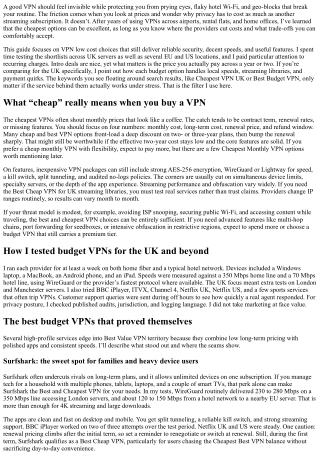 VPN Low Cost Options: The Best Budget VPN Providers Tested