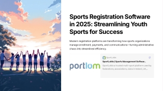 SportLoMo: All-in-One Sports Registration Software for NGBs & Clubs