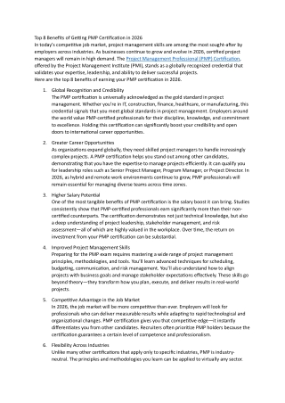 Top 8 Benefits of Getting PMP Certification in 2026 (1)