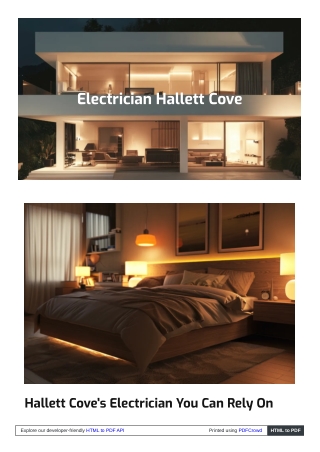 Electrician Hallet Cove