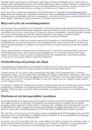 Så designar du en standardiserad mötesrumspark