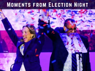 Moments from Election Night