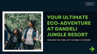Your Ultimate Eco-Adventure at Dandeli Jungle Resort