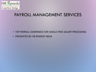Reliable Payroll Management Services | Expert Payroll Solutions