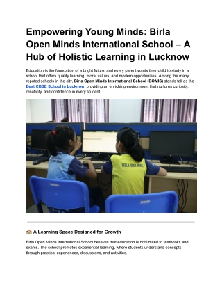 Empowering Young Minds_ Birla Open Minds International School – A Hub of Holistic Learning in Lucknow (1)