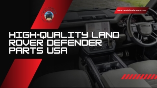 High-Quality Land Rover Defender Parts USA