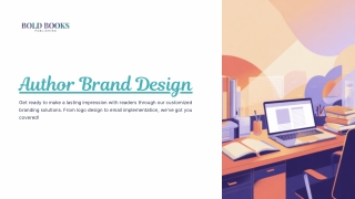Author Brand Design Services: Get Ready to Stand Out