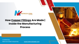 How Copper Fittings Are Made