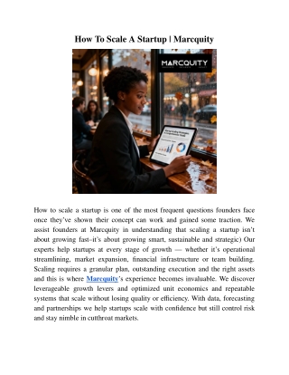 How To Scale A Startup