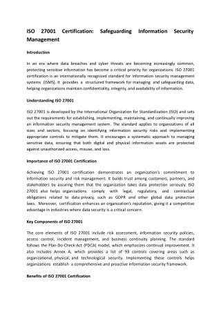 sertifikasi iso 27001 - indonesia