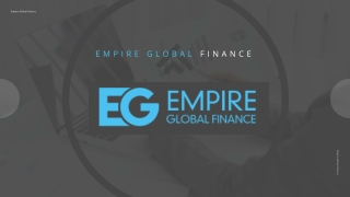 Empire Global Finance – Empowering Global Growth Through Innovative Financial So