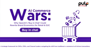 Why OpenAI's 'Buy in Chat' Could Rewrite Brand Economics for Retail & D2C
