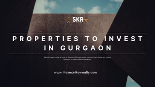 Top Properties to Invest in Gurgaon for High Returns