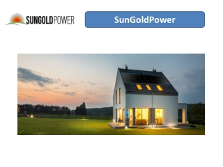 Best Off Grid Solar Power System SunGoldPower Offers Energy Independence